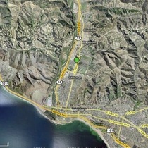 Map of Ventura