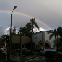 Mobile Post: Another SB Rainbow Shot