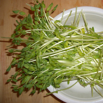 In Season and at the market: Pea Greens