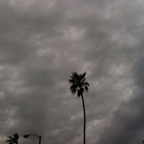 Mobile Post: Stormy Cool-Looking Clouds Today