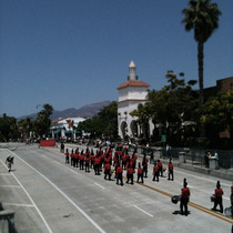 Fiesta Parade 2010 at State Street Underpass