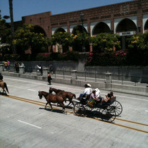 Fiesta Parade 2010 at State Street Underpass