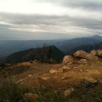 Mobile Post: La Cumbre Peak Hang Glider Launch