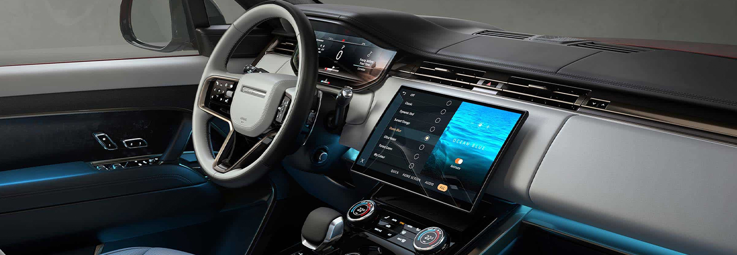 2023 New Range Rover Sport interiorimage