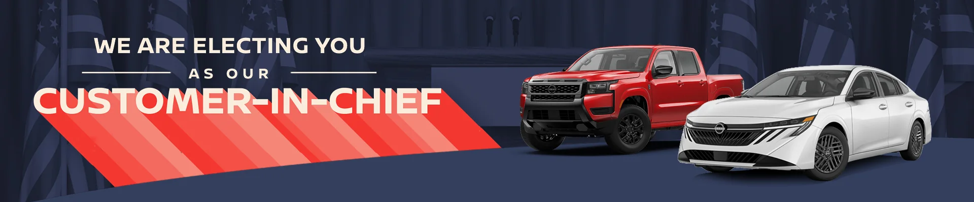 We are electing you as our