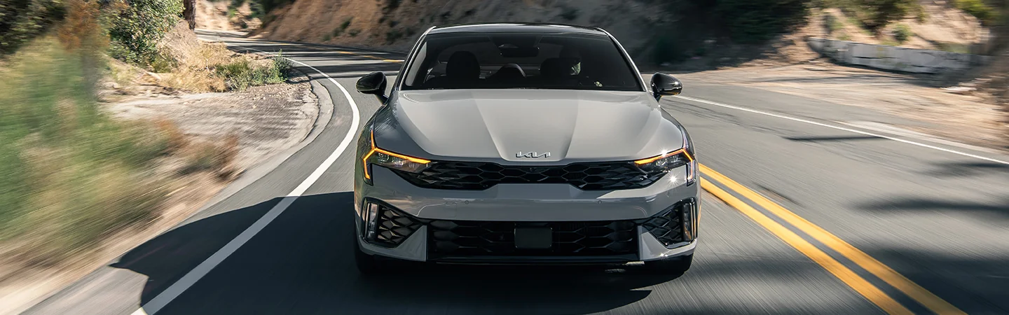 2025 Kia K5 Gray color front view