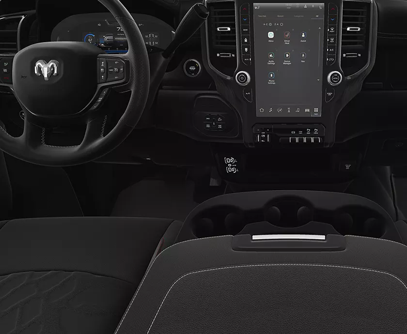 2026 RAM 2500 interior view