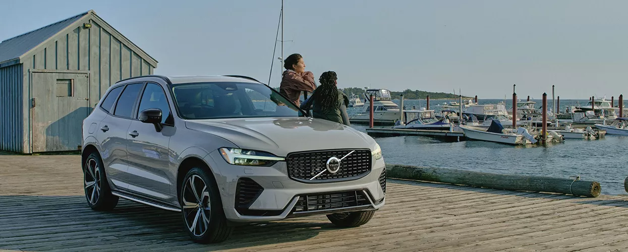 2026 Volvo XC60 parked on a dock