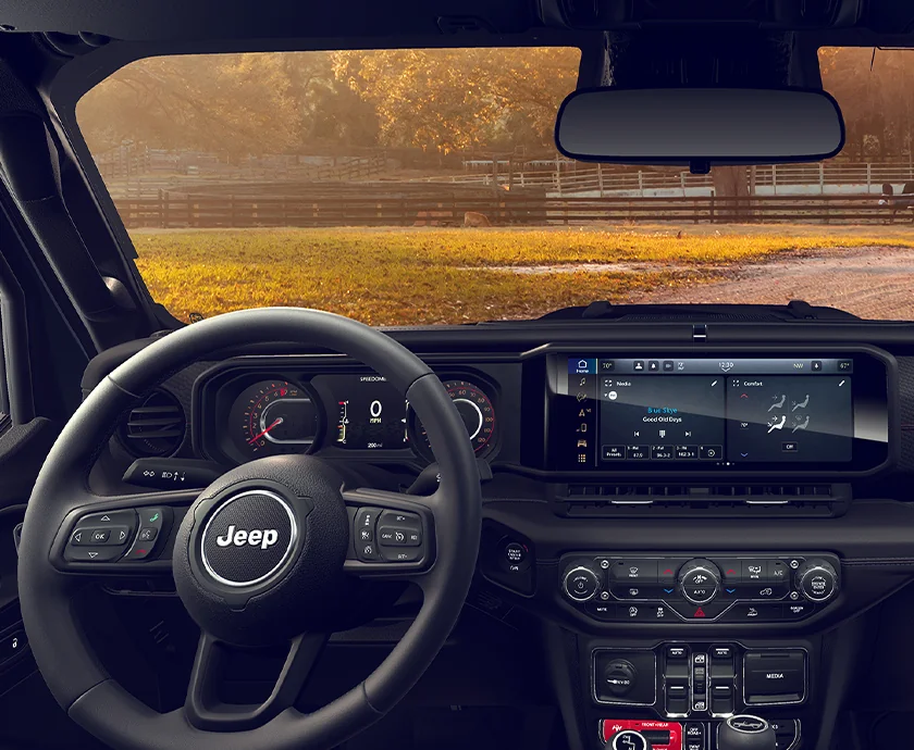 2026 Jeep Wrangler interior view