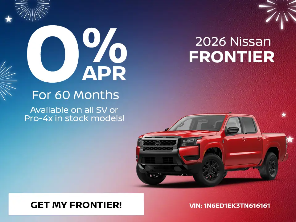 2026 Nissan Frontier offer