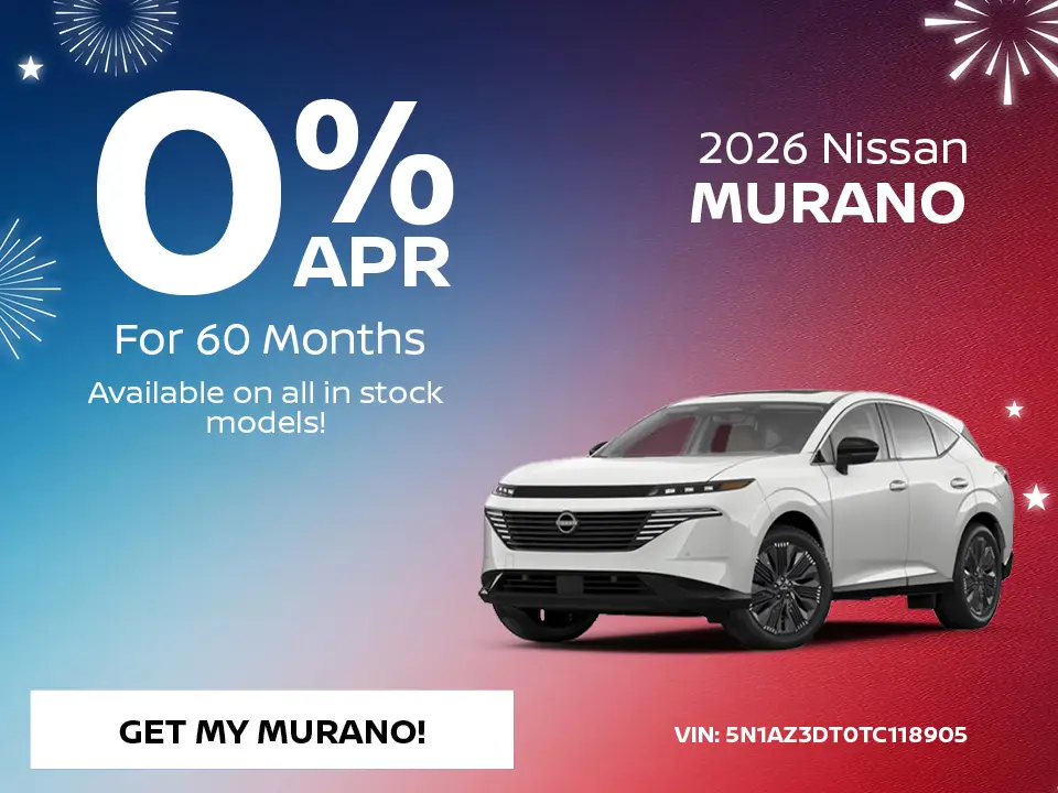 2026 Nissan Murano offer