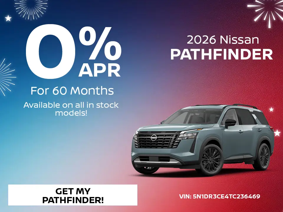 2026 Nissan Pathfinder SV offer