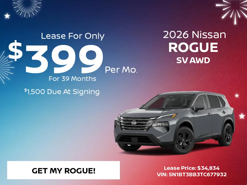 2026 Nissan Rogue offer