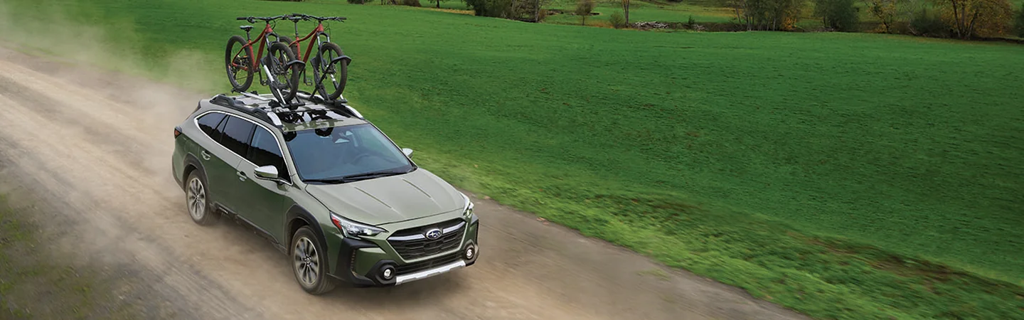 2025 Subaru Outback Specs green color side view