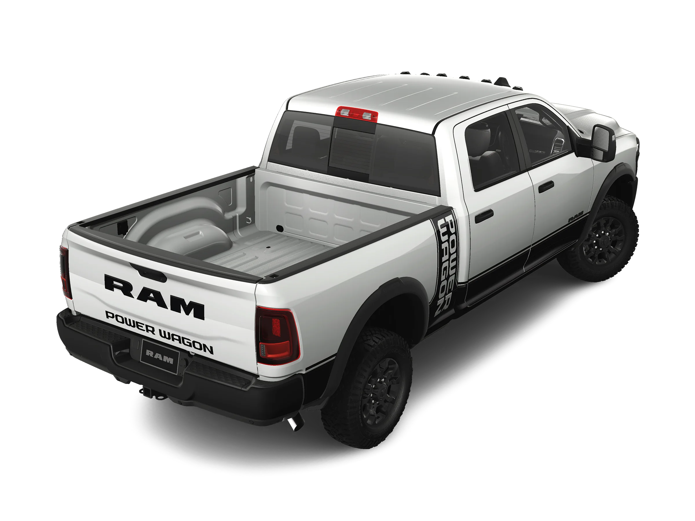 RAM 2500 rear view