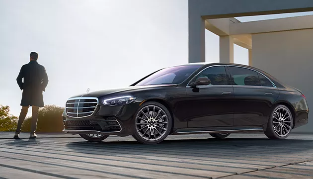 2026 Mercedes-Benz Vehicle parked outside a house