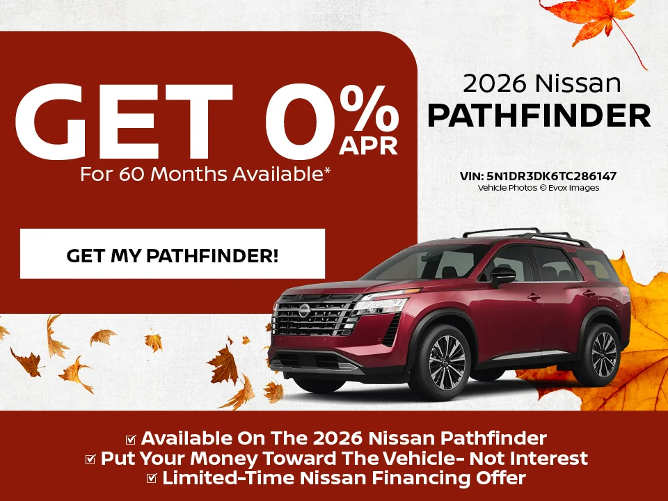 2026 Nissan Pathfinder offer