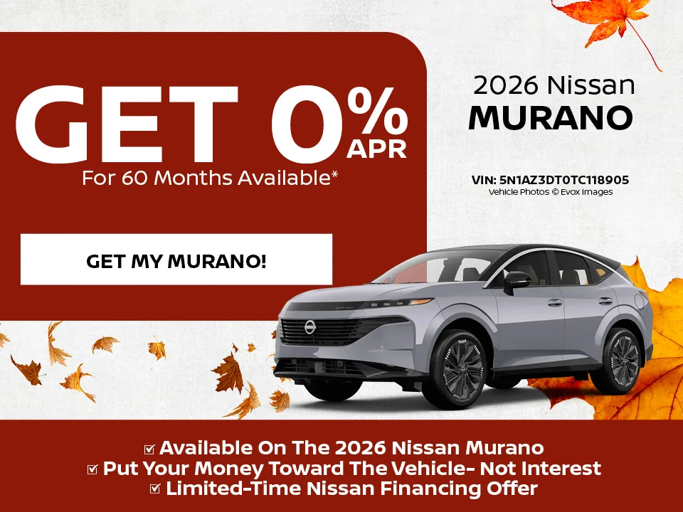 2026 Nissan Murano offer