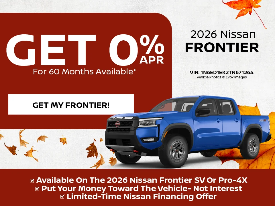 2026 Nissan Frontier offer
