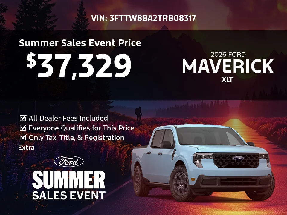 2026 Ford Maverick offer