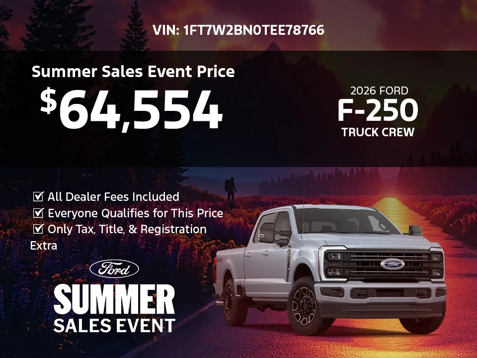 2026 Ford F-250 offer