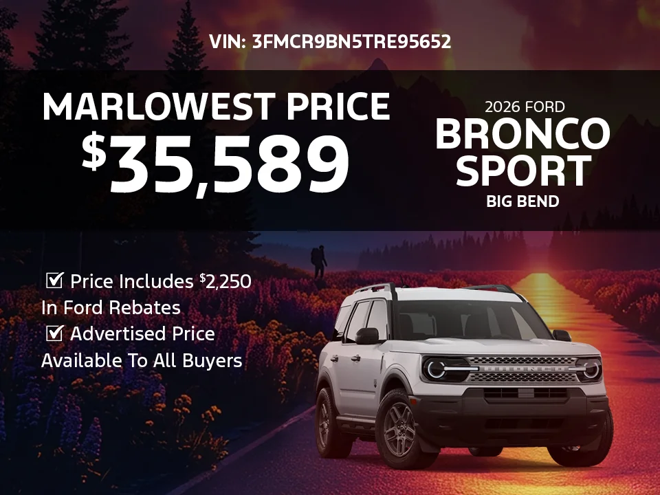 2026 Ford Mustang offer