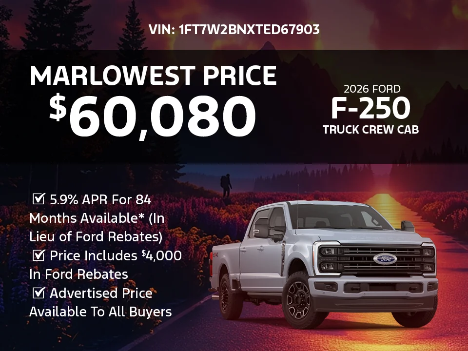 2026 Ford F-250 offer