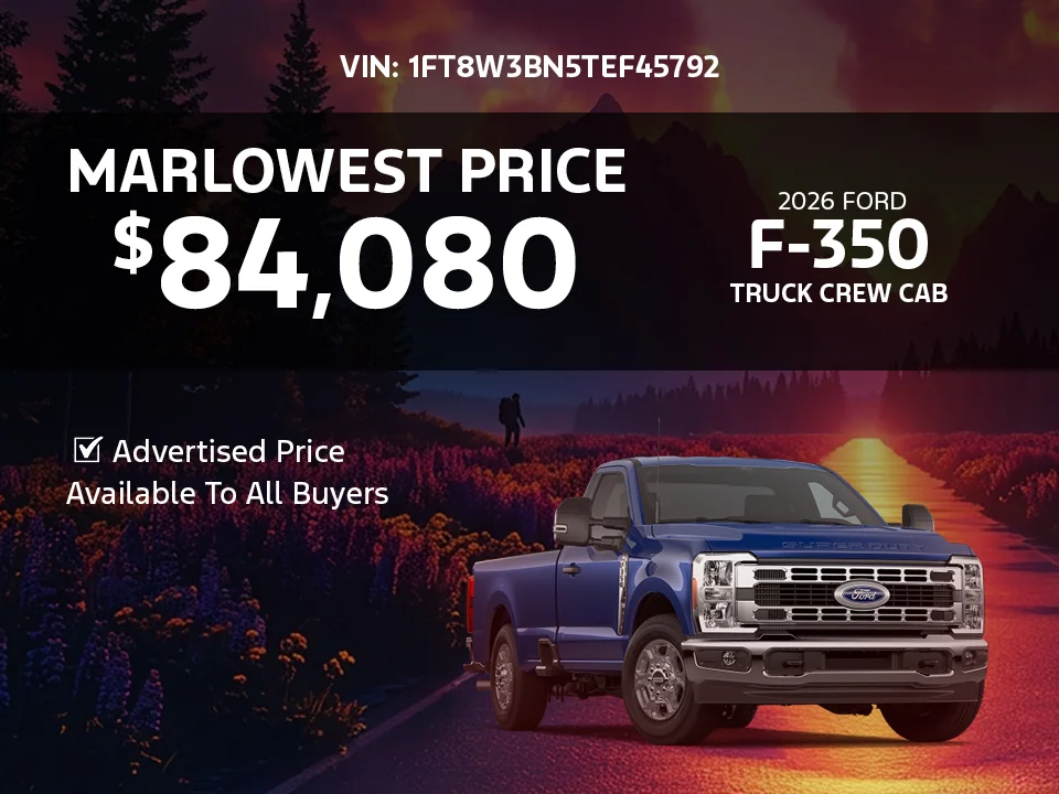 2026 Ford F-350 Truck Crew offer