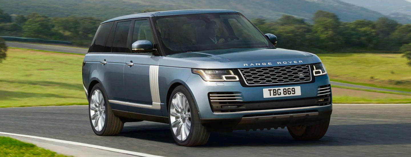 Front view of the 2020 Range Rover