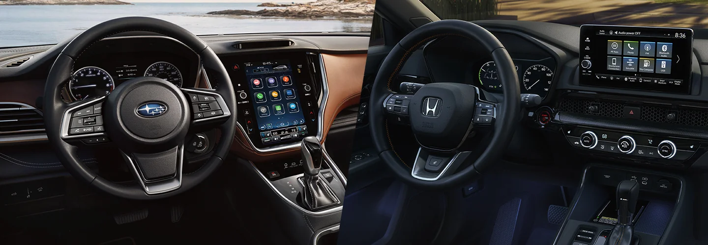 interior view of a 2025 Subaru Outback Touring