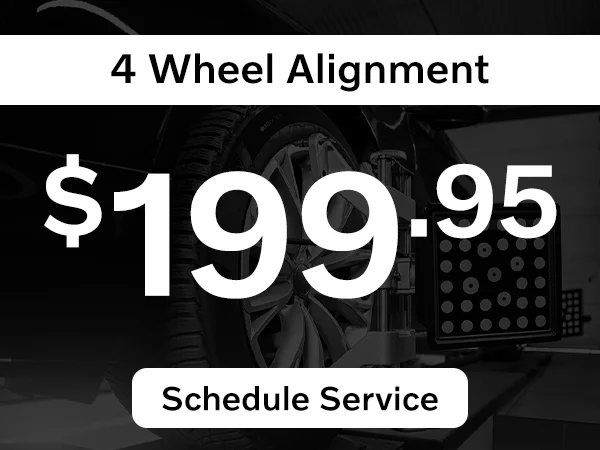 4 Wheel Alignment service special