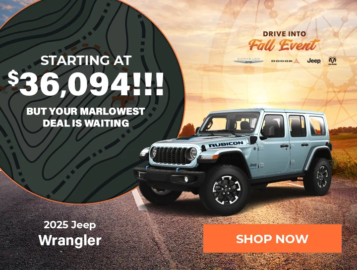 special 2025 Jeep Wrangler offer