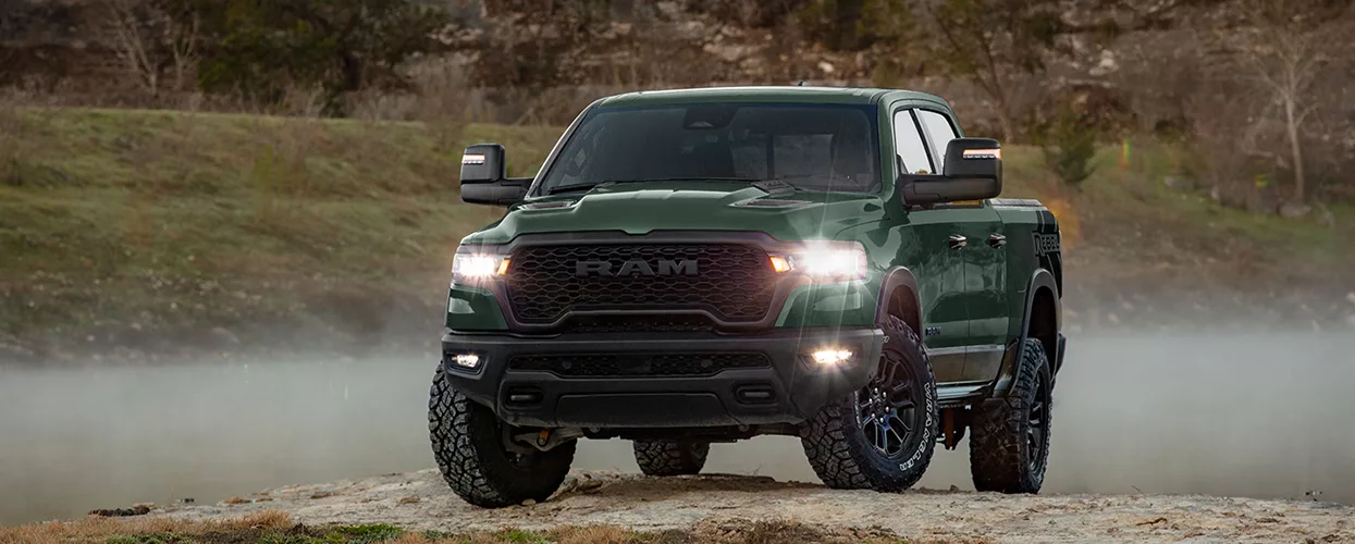 RAM Truck driving off-road
