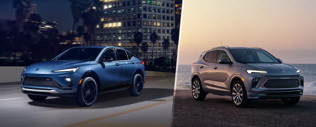 2026 Buick Envista and Buick Encore GX side by side
