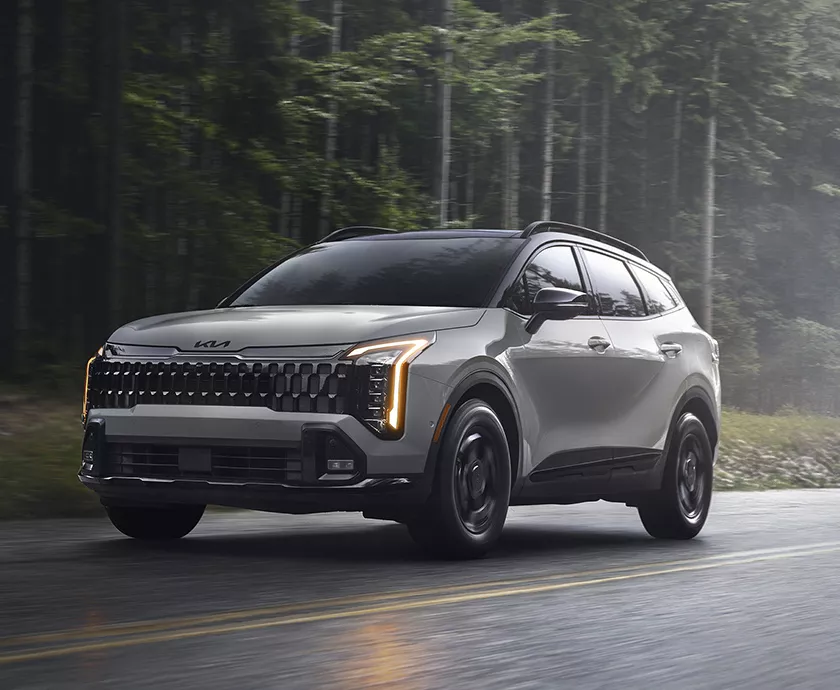 2027 Kia Sportage exterior shown from a three-quarter angle