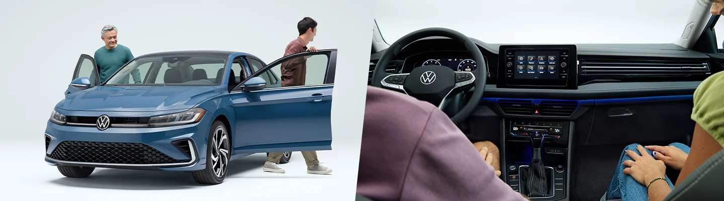 Exterior and Interview view of the Volkswagen Jetta