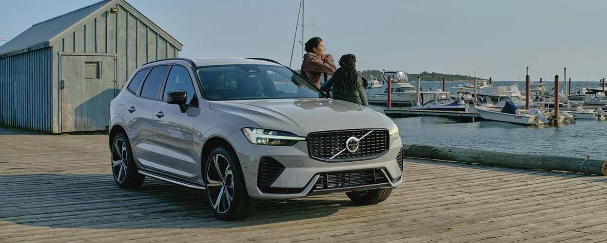 2026 Volvo XC60 parked on a dock