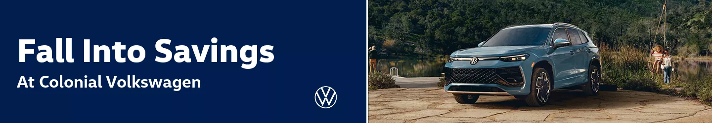 Fall into savings at Colonial Volkswagen