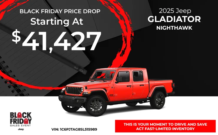 Jeep Gladiator special offer