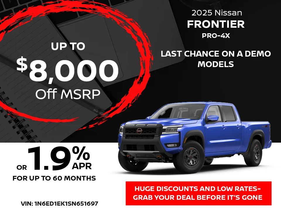 special Nissan Frontier offer4