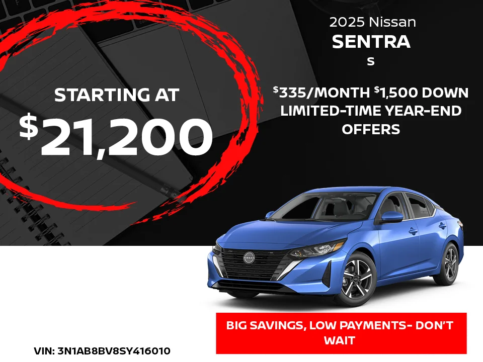 special Nissan Sentra offer5