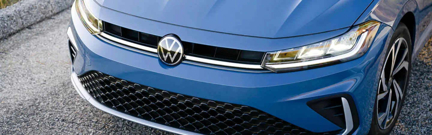front grill view of a 2025 Volkswagen Jetta S