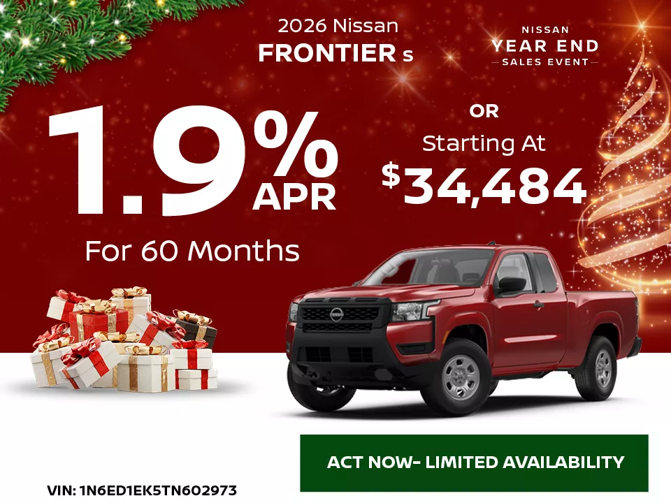 special Nissan Frontier offer4