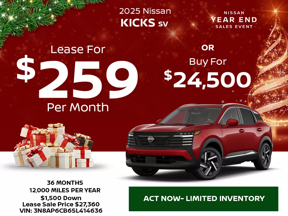 special Nissan Kicks offer6