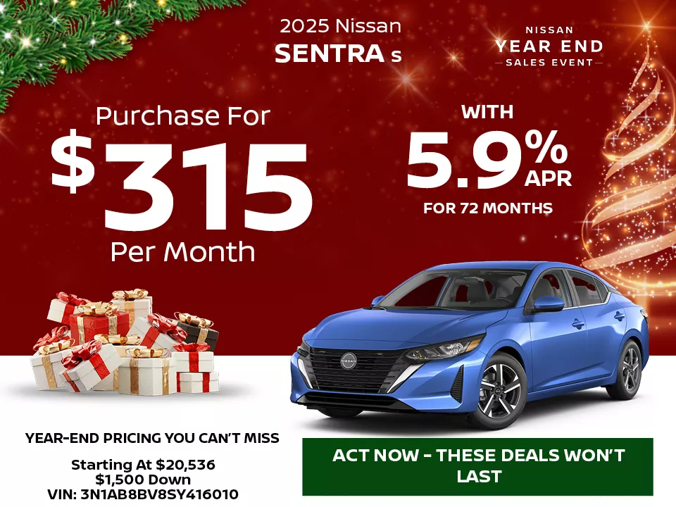 special Nissan Sentra offer5