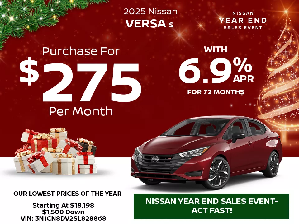 special Nissan Versa offer6