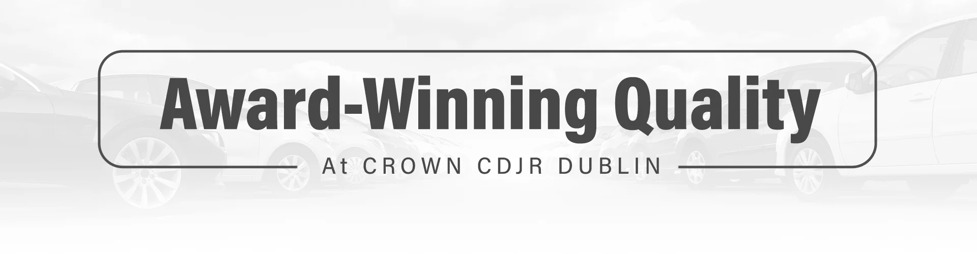 award winning quality at Crown CDJR Chattanooga