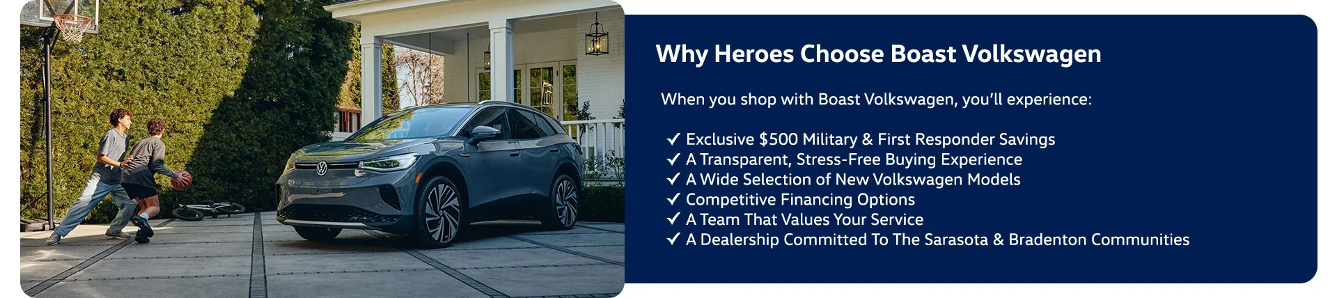 image banner Why choose Boast Volkswagen