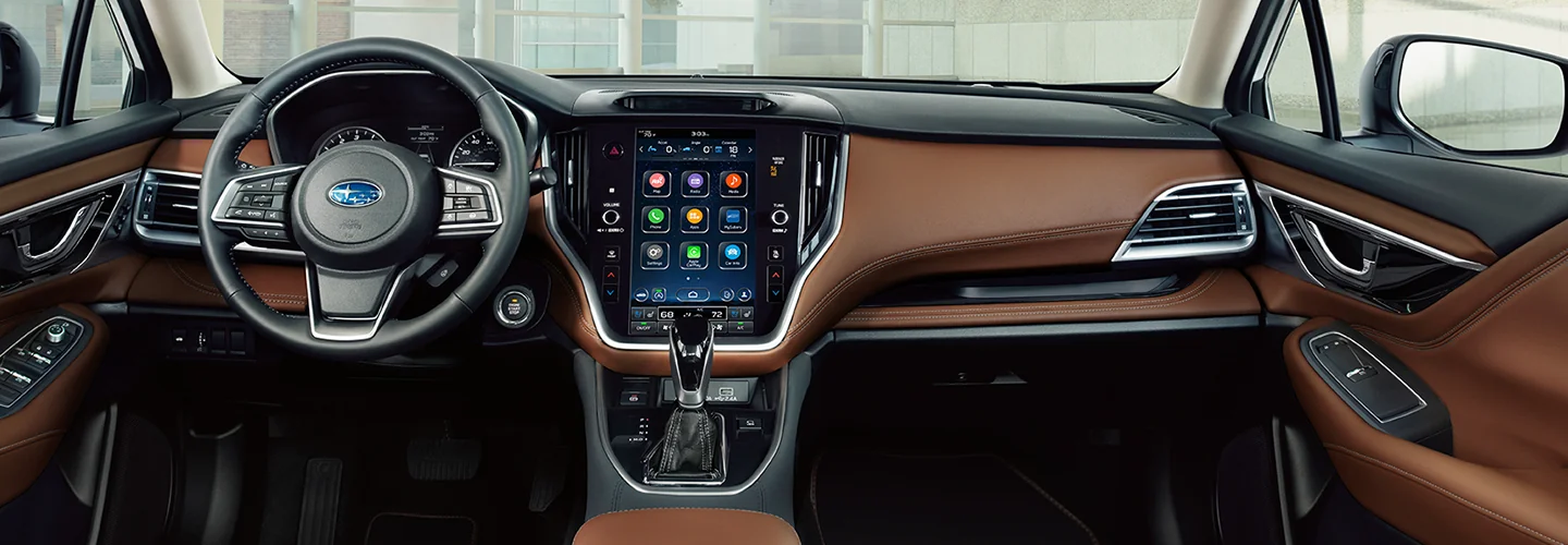 interior of a 2025 Subaru Legacy Touring XT