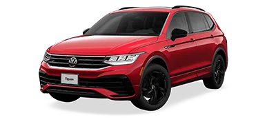 red VW Tiguan